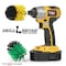 Drill Brush Power Scrubber By Useful Products 4 in W 4 in L Brush, Variety M-S-GY-QC-DB - alternate 4